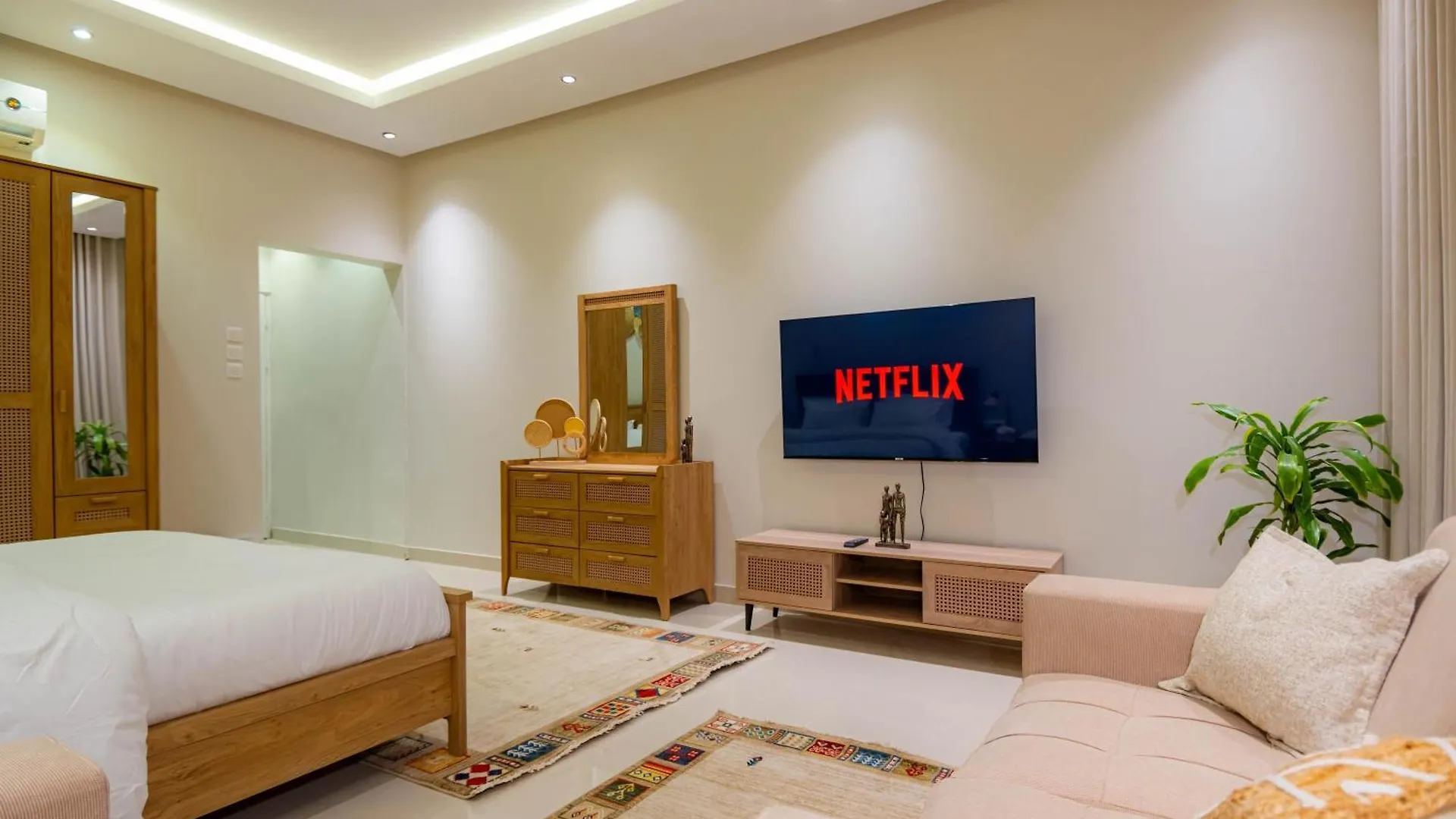 New Studio With Boho Style *Centre Of Riyadh* شقة